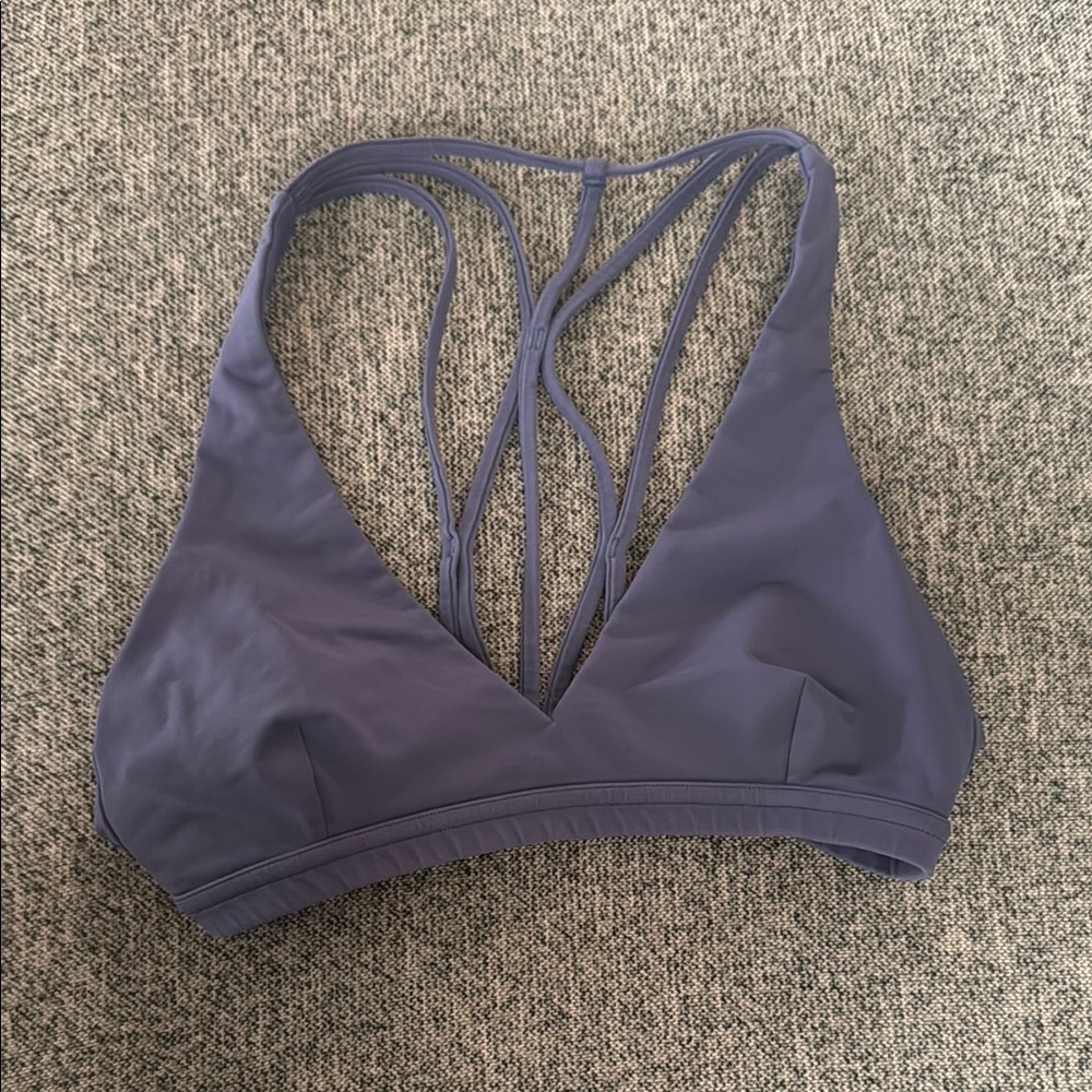 lululemon athletica washed purple Strappy Bralette